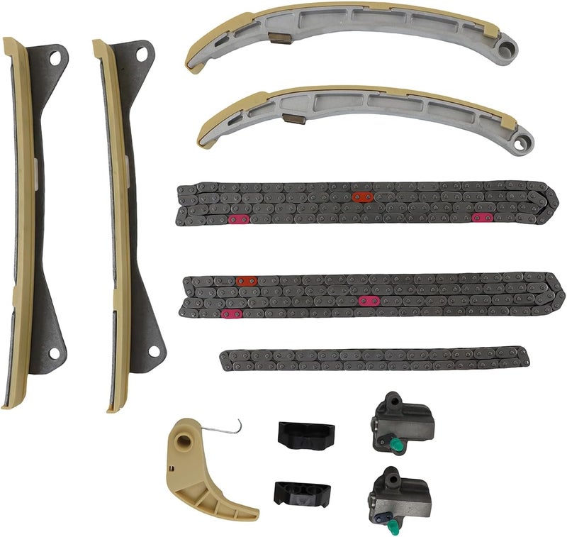 Daysyore Timing Chain Kit for 2020-2022 Telluride & Palisade 3.8L V6, 2013-2018 Santa Fe & 2014-2020 Sorento 3.3L V6, Fits Sedona Stinger Cadenza K900 G70 G80 G90, Replace# 24321-3L100 24810-3CGA2 - Image 1